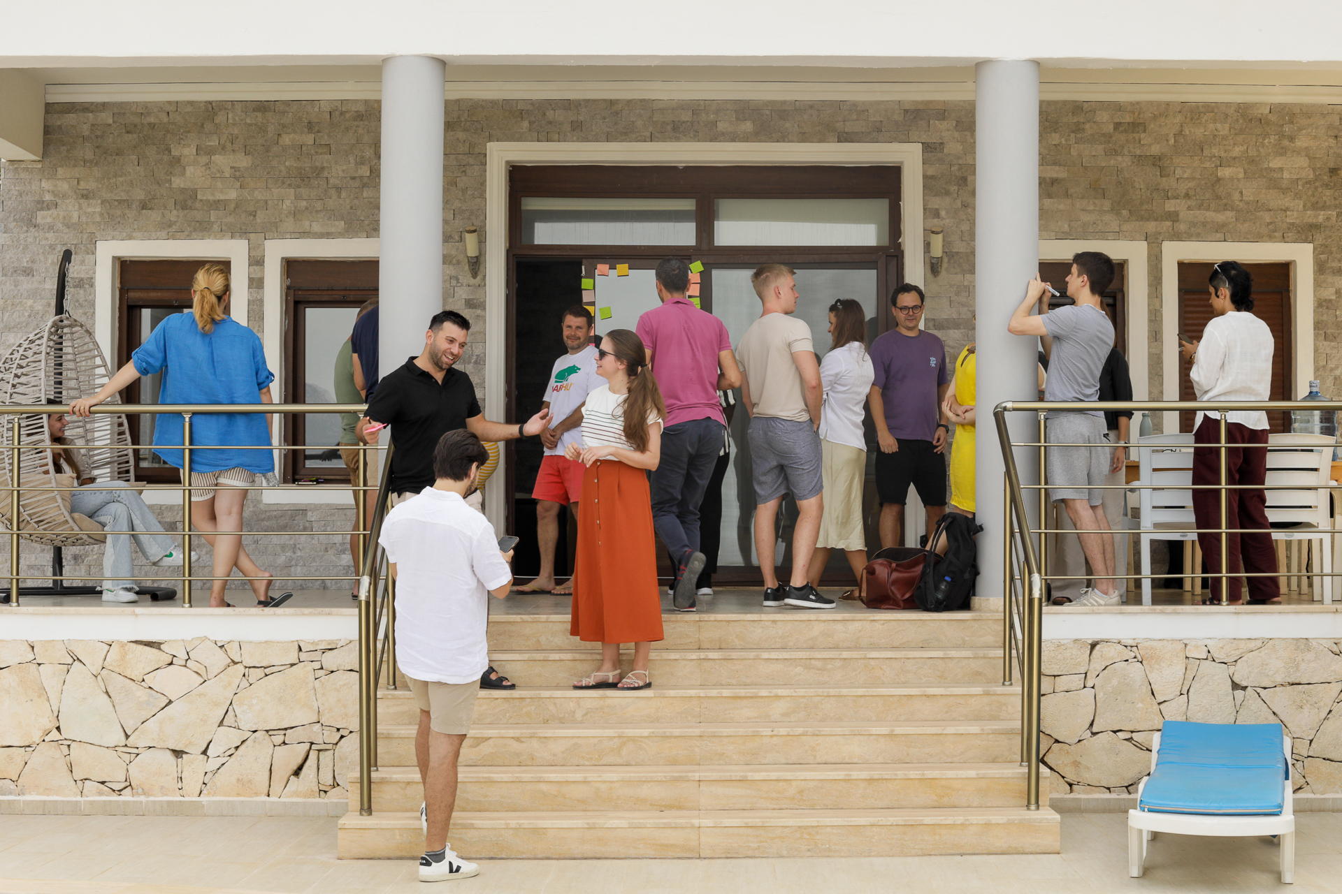 Hyphen team co-working in Kaş