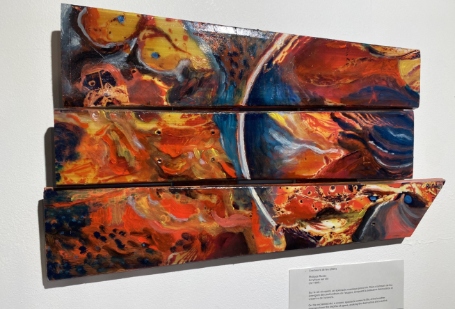 One of Philippe Rudaz's paintings